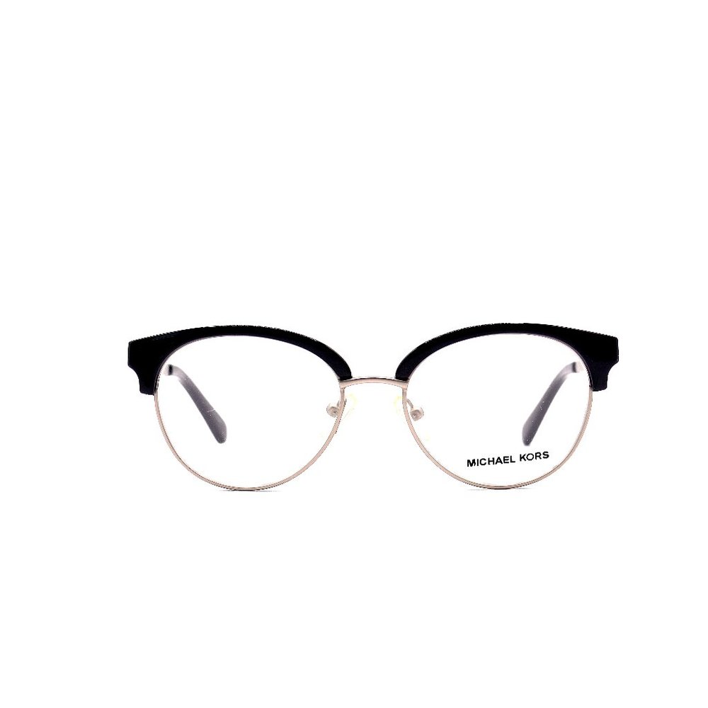 MICHAEL KORS EYEGLASSES FRAME MK3013 ANOUK 1142 BLACK/SILVER - Picture 3 of 6